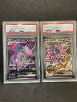 PSA 10 Nidoking SAR 126/098 SR 116/098 Set Glory of Team Rocket Pokemon Japanese - Image 1