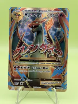 Pokemon XY Evolutions M Charizard Ex 101/108 Full Art Holo Rare - Image 1
