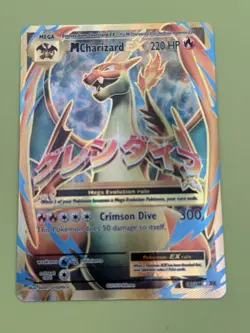 Pokemon XY Evolutions M Charizard Ex 101/108 Full Art Holo Rare - Image 3