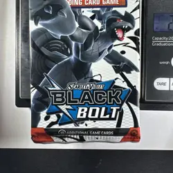 22.85g Pokemon TCG SV 10.5 Black Bolt Booster Pack Sealed! - Image 2