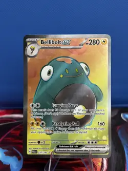 Pokemon TCG Bellibolt EX SV02: Paldea Evolved 237/193 - Image 1