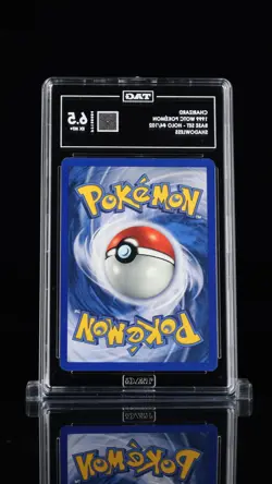 Pokemon TCG Charizard 004/102 Base Set (Shadowless) Holo Graded EX/NM+ - Image 3