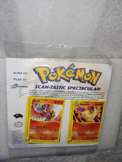 SEALED Pokemon TCG Scan-Tastic Spectacular e-Reader Series Ho-Oh Rapidash PROMO - Image 1
