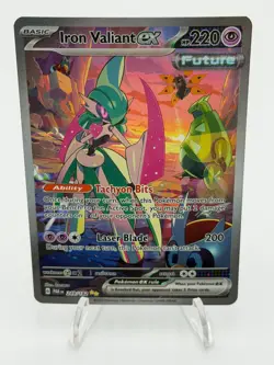 Iron Valiant ex 249/182 Special Illustration Rare Paradox Rift Pokemon NM - Image 1