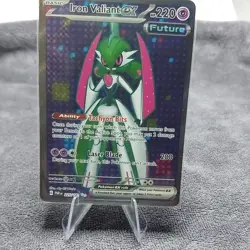 Iron Valiant ex 225/182 Ultra Rare Pokemon Paradox Rift NM - Image 1