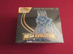 Pokemon TCG: Mega Evolution Factory Sealed Elite Trainer Box RIOLU - Image 1