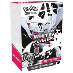Pokemon TCG: Scarlet & Violet—White Flare Booster Bundle (6 Packs, Sealed) New - Image 1