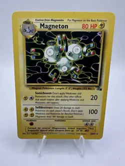Magneton 26/62 - Fossil - Vintage 1999 - Pokemon TCG - Image 1
