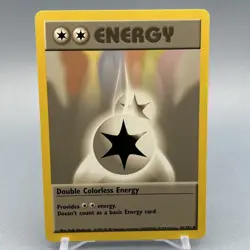 Double Colorless Energy 96/102 - Base Set - Uncommon - Pokemon TCG - Image 2