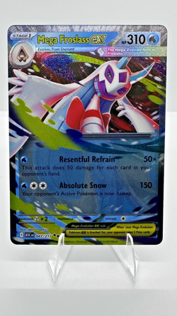 Mega Froslass ex 047/217 Double Rare Holo Ascended Heroes Pokemon TCG NM - Image 1