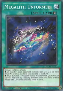 1x (NM) Megalith Unformed - ETCO-EN070 - Common - 1st Edition YuGiOh - Image 1