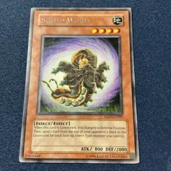 Yu-Gi-Oh Card - ABPF-EN099 - SHIELD WORM (rare) - LP - Image 1