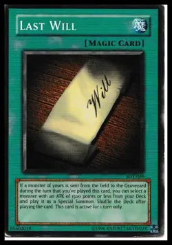 Last Will SDY-039 YuGiOh Starter Deck: Yugi - Image 1