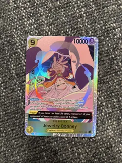 Jewelry Bonney OP13-108 SR Carrying on His Will - ONE PIECE ENGLISH - Image 1