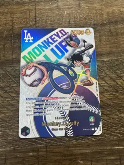 Monkey D Luffy One Piece TCG Dodgers Promo - Image 1
