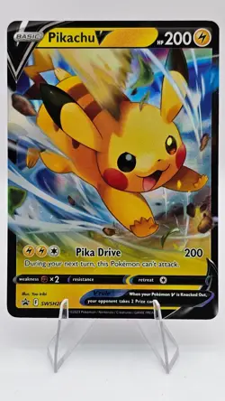 Pikachu V - SWSH285 - SWSH: Sword & Shield Promo Cards (SWSD) - Image 1