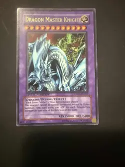 DRAGON MASTER KNIGHT UE02-EN001 YUGIOH YU GI OH CARD - Image 3