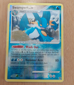 Swampert Lv. 53 9/106 Reverse Holographic Pokemon card -MP - Image 2