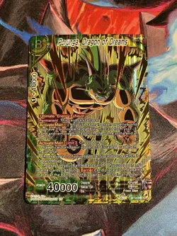 Dragon Ball Porunga, Dragon of Dreams SCR Foil Secret Rare BT24-144 English Card - Image 1