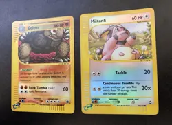 Pokemon Reverse Holo Card Lot Miltank Aquapolis Golem Expedition NM - Image 2