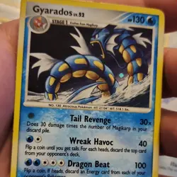 Pokemon Gyarados Stage 1 130 HP Deck Exclusives Holo Rare 019/100 TCG Card - Image 2