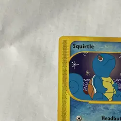 Pokemon Squirtle TCG Expedition Base Set Card 132/165 Regular Common - Image 4