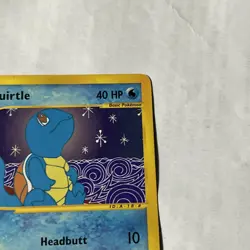 Pokemon Squirtle TCG Expedition Base Set Card 132/165 Regular Common - Image 5