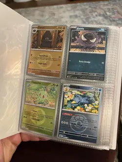 Pokemon Ascended Heroes Bulk Cards Reverse Holos INCLUDES GASTLY Promo & BINDER - Image 1