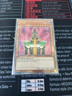 Yu-Gi-Oh! Jinzo Quarter Century Secret Rare Card RA03-EN099 - Image 1