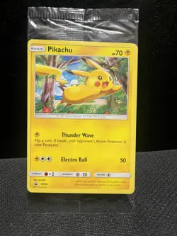 Pokemon Pikachu 2016 Black Star Promo SM04 Sealed Card - Image 1