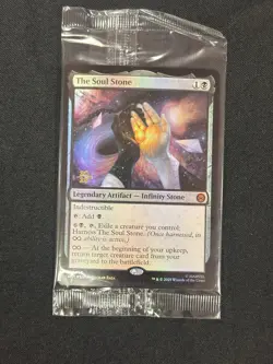 The Soul Stone Pre Release Promo Stamp Sealed Magic The Gathering MTG Card - Image 1