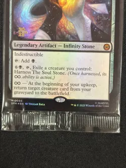 The Soul Stone Pre Release Promo Stamp Sealed Magic The Gathering MTG Card - Image 3