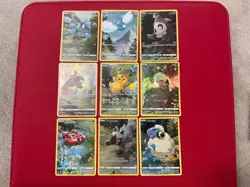 Crown Zenith Galarian Gallery 9 Card Set - Pikachu GG30 GG26-GG34 NM - Image 1