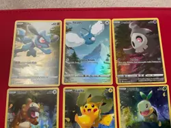 Crown Zenith Galarian Gallery 9 Card Set - Pikachu GG30 GG26-GG34 NM - Image 2