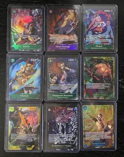 One Piece Card Lot! All Cards In Photo - SR Alts - SEC - R Alts - Image 1