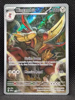 Kingambit 130 Sv: Scarlet & Violet Promo Cards Holo - Image 1