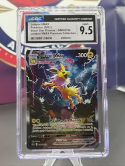 Jolteon VMAX SWSH184 SWSH: Sword & Shield Promo Cards Holo CGC 9.5 - Image 1