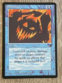 MTG - Silhouette - Legends - NM English Magic 1994 - Image 1