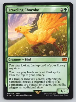 Magic The Gathering - Final Fantasy - Traveling Chocobo #210 -f573 - Image 1