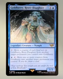 Goldberry, River-Daughter - Lord of the Rings #52 Rare - Mint, Pack Fresh - MtG - Image 1