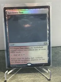 MTG Magic the Gathering Sundown Pass (266/596) Innistrad Crimson Vow NM FOIL LC1 - Image 1