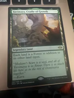 Yavimaya, Cradle of Growth Modern Horizons 2 Regular Mtg - Image 1