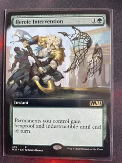 MTG Heroic Intervention Core Set 2021 375 Regular Rare - Image 1