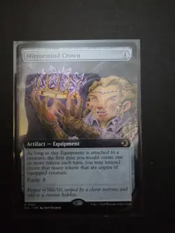 Magic The Gathering, Mirrormind Crown, (Extended Art) Lorwyn Eclipsed, Regular - Image 1