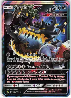 Guzzlord GX - 63a/111 063a/111 Pokemon Alternate Art Promos Holo Promo HP/MP - Image 1