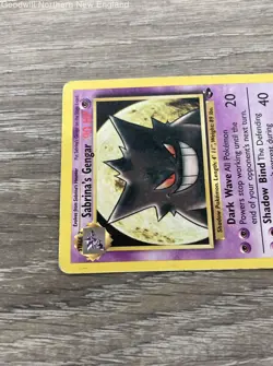 Pokemon Sabrina’s Gengar 29/132 Gym Challenge Rare HP - Image 3