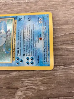 Pokemon Articuno 2/62 Fossil Holo Rare HP - Image 4