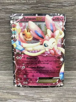 Pokemon Sylveon EX RC21/RC32 Radiant Collection Ultra Rare Holo MP - Image 1