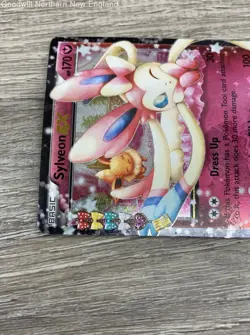 Pokemon Sylveon EX RC21/RC32 Radiant Collection Ultra Rare Holo MP - Image 3