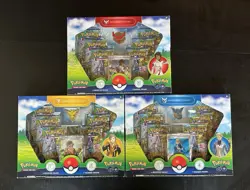 Pokemon Go Special Team Collection Boxes Sealed Complete Set of 3 Factory Sealed - Image 1